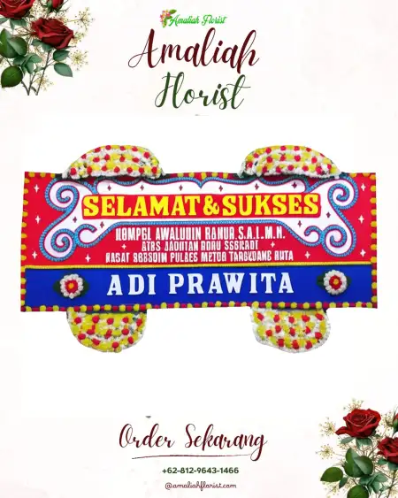 Papan Bunga Ucapan Selamat Kapulogo